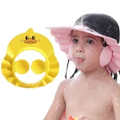 Inne akcesoria do pielęgnacji dzieci - RONDO KĄPIELOWE DASZEK DLA DZIECI KACZKA ŻÓŁTA - miniaturka - grafika 1