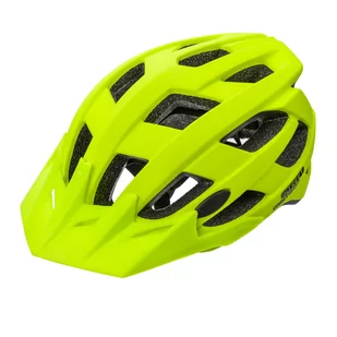 Kask Rowerowy Meteor Street M 55-58 Cm Neonowy Żółty - Kaski rowerowe - miniaturka - grafika 1