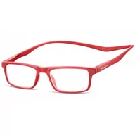 Okulary korekcyjne, oprawki, szkła - Okulary Na MAGNES do Czytania PLUSY Damskie Męskie MR59D moc: +3,5 - miniaturka - grafika 1