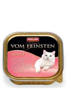 Animonda Vom Feinsten Adult 32 x 100 g Serca indycze - Mokra karma dla kotów - miniaturka - grafika 1