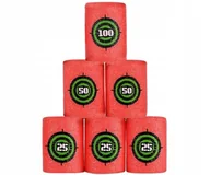 Zabawki militarne - Piankowe tarcze beczki do wyrzutni Nerf 6 sztuk - miniaturka - grafika 1