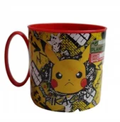 Kubki dla dzieci - Pikachu Pokemon Kubeczek Dziecięcy Do Mikrofalówki Kubek - miniaturka - grafika 1