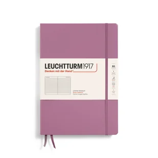 Notatnik Leuchtturm1917 Composition B5, Twarda Oprawa, Linie, Dusty Rose - Notesy i bloczki - miniaturka - grafika 1