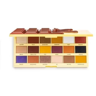 Makeup Revolution PALETA CIENI DO POWIEK CREME BRULE - Cienie do powiek - miniaturka - grafika 1