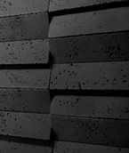 Panele ścienne i boazeria - 22,6x5x2 cm VT - CEGŁA ITALIC (B15 czarny) - dekoracyjny beton architektoniczny - miniaturka - grafika 1