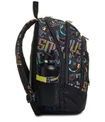 Plecaki - Siedem ADVANCED Plecak - MUSICBRIGHTING - Podwójna komora plecaka, Kieszeń na butelki - Szkoła i Wypoczynek, Czarny, XXL, Atrybut nie dotyczy produktu - miniaturka - grafika 1