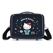 Kosmetyczki, organizery i kuferki - Hello Kitty Adaptowalna kosmetyczka ABS, Azul Oscuro, 29x21x15 cms, Kosmetyczka - miniaturka - grafika 1