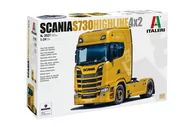 Modele do sklejania - Model plastikowy Scania S730 Highline 4x2 1/24 Italeri - miniaturka - grafika 1