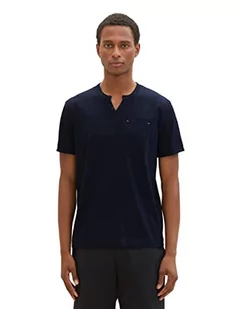 TOM TAILOR Koszulka męska 1036405, 10668-Sky Captain Blue, XXL, 10668 - Sky Captain Blue, XXL - Koszulki męskie - miniaturka - grafika 1