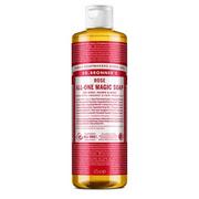 Kosmetyki do kąpieli - DR. BRONNER'S Mydło w Płynie 18w1 Różane, Dr. Bronners, 475 ml - miniaturka - grafika 1