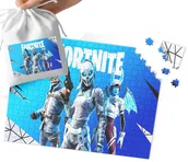Puzzle - PUZZLE - FORTNITE WZORY Z BAJEK I GIER PREZENT DLA DZIECI 120el + WORECZEK - miniaturka - grafika 1