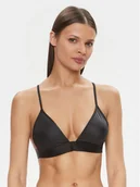 Stroje kąpielowe - Calvin Klein Swimwear Góra od bikini KW0KW02281 Czarny - miniaturka - grafika 1