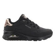 Buty trekkingowe damskie - Buty na co dzień damskie SKECHERS UNO sneakersy - miniaturka - grafika 1