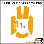 Podkładki pod mysz - Grip Corepad DeathAdder V3 Pro pomarańczowy - miniaturka - grafika 1
