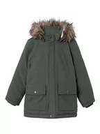 Kurtki i płaszcze dla chłopców - NAME IT Kurtka chłopięca Nkmmarlin Parka Jacket Pb South, Climbing Ivy., 104 - miniaturka - grafika 1