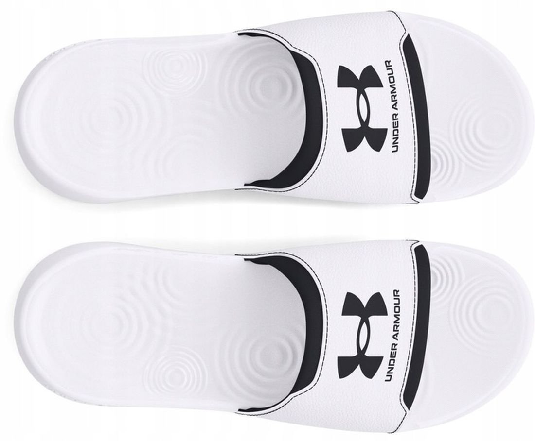 Under Armour KLAPKI SPOROTWE MĘSKIE UNDER ARMOUR 3027219-100 NA BASEN PLAŻĘ