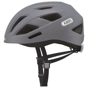 ABUS City LED Szary Szosowy ( L) - Kaski rowerowe - miniaturka - grafika 1