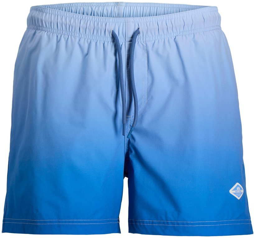 Jack & Jones Jack&Jones męskie spodenki kąpielowe JPSTMAUI HORIZON DIP DYE SWIM SHORTS 12291438 CELESTIAL BLUE 2XL