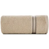 Ręczniki - Eurofirany B.B. CHOCZYŃSCY SPÓŁKA JAWNA Ręcznik Kąpielowy Filon (06) 50 x 90 Beżowy 1217972 - miniaturka - grafika 1