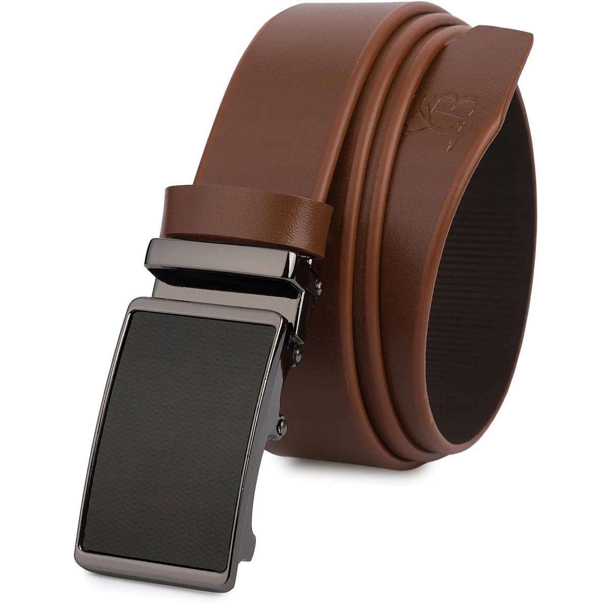 Pasek męski skórzany do spodni automat elegancki skóra premium Beltimore