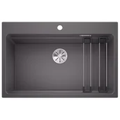 Zlewozmywaki - Blanco ETAGON 8 Silgranit PuraDur Szaro skay, korek auto., (525178 - miniaturka - grafika 1
