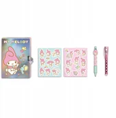 Szkolne artykuły papiernicze - Pamiętnik z długopisem uv my melody - miniaturka - grafika 1