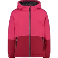 Kurtki i płaszcze dla dziewczynek - CMP - Wyściełana kurtka dziecięca ze stałym kapturem, Fuxia, 176 - miniaturka - grafika 1