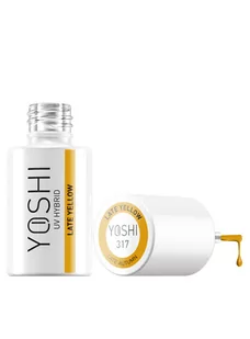 Yoshi - Lakier Hybrydowy 317 Late Yellow 6ml - Lakiery hybrydowe - miniaturka - grafika 3