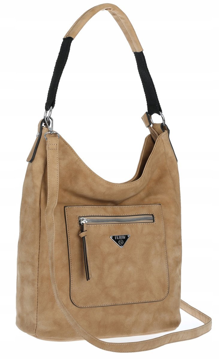 Torebka Damska Listonoszka Worek Shopper na Ramię YD1067 Flex Apricot