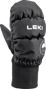 Leki LEKI RĘKAWICE Little Eskimo Mitt Short black 3.0 - Rękawice narciarskie - miniaturka - grafika 1