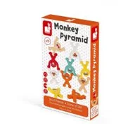 Gry planszowe - Janod Piramida Małpki - miniaturka - grafika 1