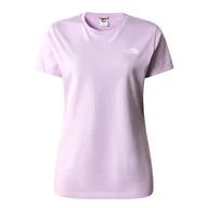 Koszulki i topy damskie - Damska koszulka The North Face S/S Outdoor Graphic Tee lupine - XS - miniaturka - grafika 1