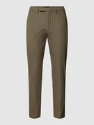 Spodnie męskie - Spodnie do garnituru ze skróconymi nogawkami model ‘Beppe’ - miniaturka - grafika 1