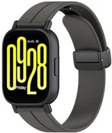 Akcesoria do smartwatchy - Bizon Silikonowy pasek Strap Watch Silicone 22 mm do smartwatcha, czarny - miniaturka - grafika 1