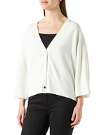 Swetry damskie - s.Oliver BLACK LABEL Damski sweter kardigan, écru, M - miniaturka - grafika 1