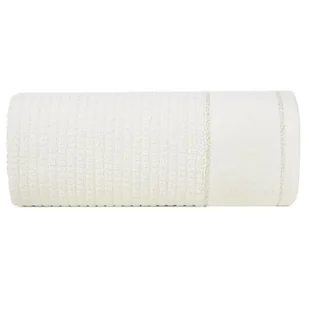 Eurofirany Euro Firany Ręcznik Kąpielowy Glory2 Krem 50x90 1217251 - Ręczniki - miniaturka - grafika 1