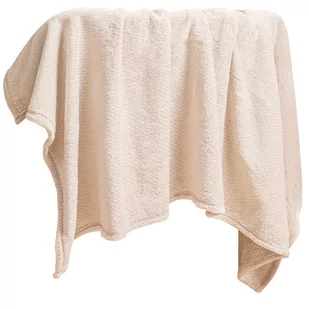 Koc 200 x 220 Pluszowy Mikrofibra Willy Beżowy - Koce - miniaturka - grafika 2