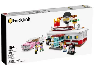 LEGO BrickLink 910011 Restauracja z lat pięćdziesiątych - Klocki - miniaturka - grafika 1