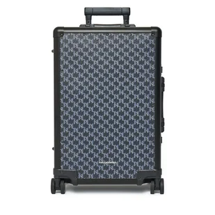 Walizka kabinowa KARL LAGERFELD Voyage A1M30482 Granatowy - Walizki - miniaturka - grafika 1