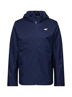 4F Męska kurtka Technical Jacket, niebieski morski, M - Kurtki męskie - miniaturka - grafika 1