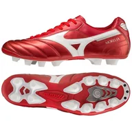 Piłka nożna - Buty piłkarskie Mizuno Morelia Ii Elite Md M P1GA221260 czerwone - miniaturka - grafika 1