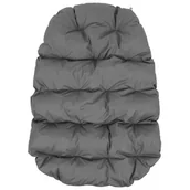 Poduszki ogrodowe - Poduszka na fotel PATIO Trapez D031-26CW 144 x 90 x 11 cm Szary - miniaturka - grafika 1