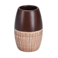 Kubki na szczoteczki do zębów - Kubek łazienkowy VULCANO beżowo-brązowy - miniaturka - grafika 1