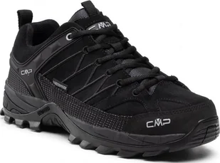 Buty trekkingowe męskie CMP Rigel Low Trekking Shoe Wp Nero/Nero r. 46 3Q13247-72YF - Buty trekkingowe męskie - miniaturka - grafika 1
