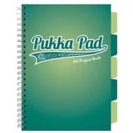 Zeszyty szkolne - Pukka Project Book Dark A4 kratka 100 kartek 3 szt. - miniaturka - grafika 1