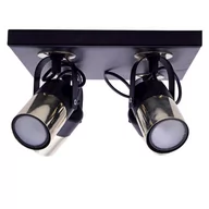 Lampy sufitowe - Milagro Lampa sufitowa Wilson 4 Czarny MLP4853 - MLP4853 - miniaturka - grafika 1