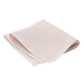 Krawaty i muchy męskie - Poszetka lniana jasny beż - miniaturka - grafika 1