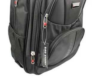 Solidny Plecak Bag Street ''DE LUXE'' Duży Z Funkcją Noszenia Laptopa BS4038 15'' - Torby na laptopy - miniaturka - grafika 4