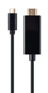 GEMBIRD Kabel USB-C do HDMI male 4K 30Hz 2m A-CM-HDMIM-01 | Darmowa dostawa - Pozostałe akcesoria sieciowe - miniaturka - grafika 1