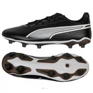 Piłka nożna - Buty piłkarskie Puma King Match FG/AG M 107570-01 czarne czarne - miniaturka - grafika 1